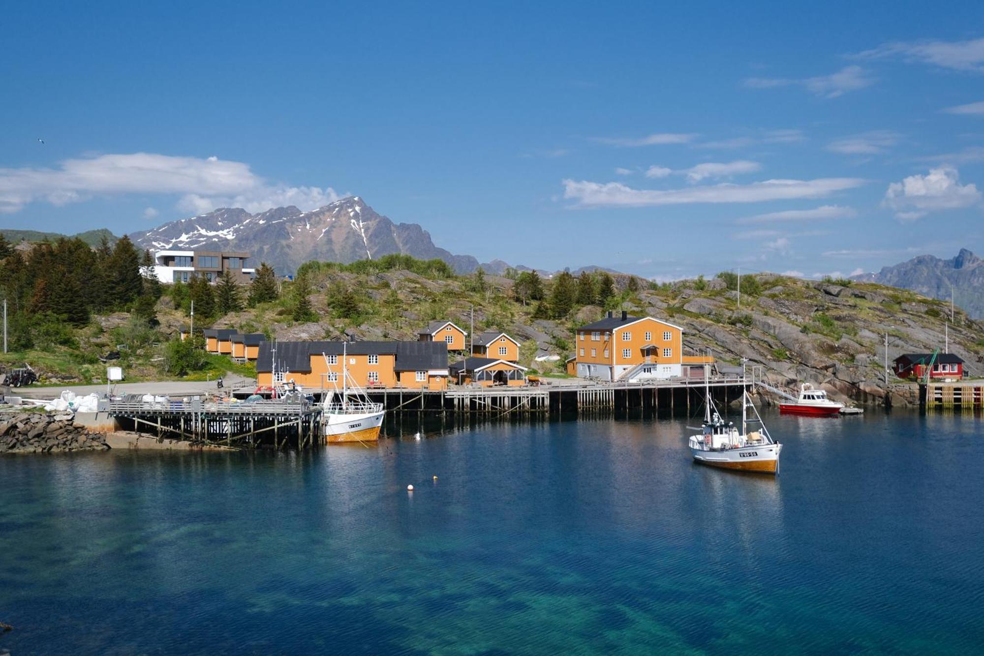 Stamsund Hostel Exterior foto
