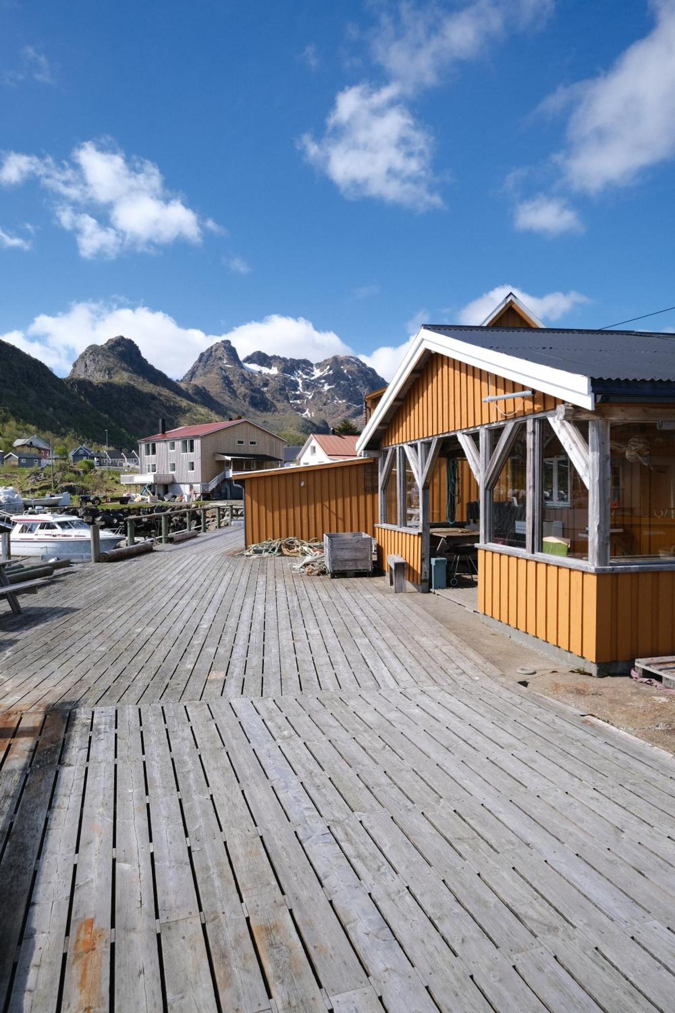 Stamsund Hostel Exterior foto