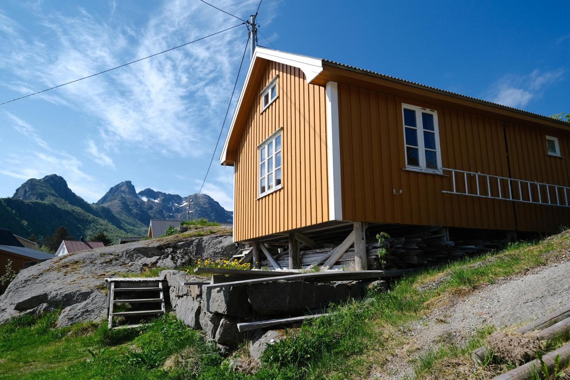 Stamsund Hostel Exterior foto