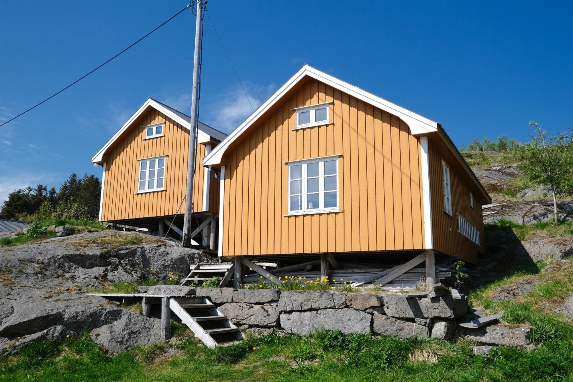 Stamsund Hostel Exterior foto