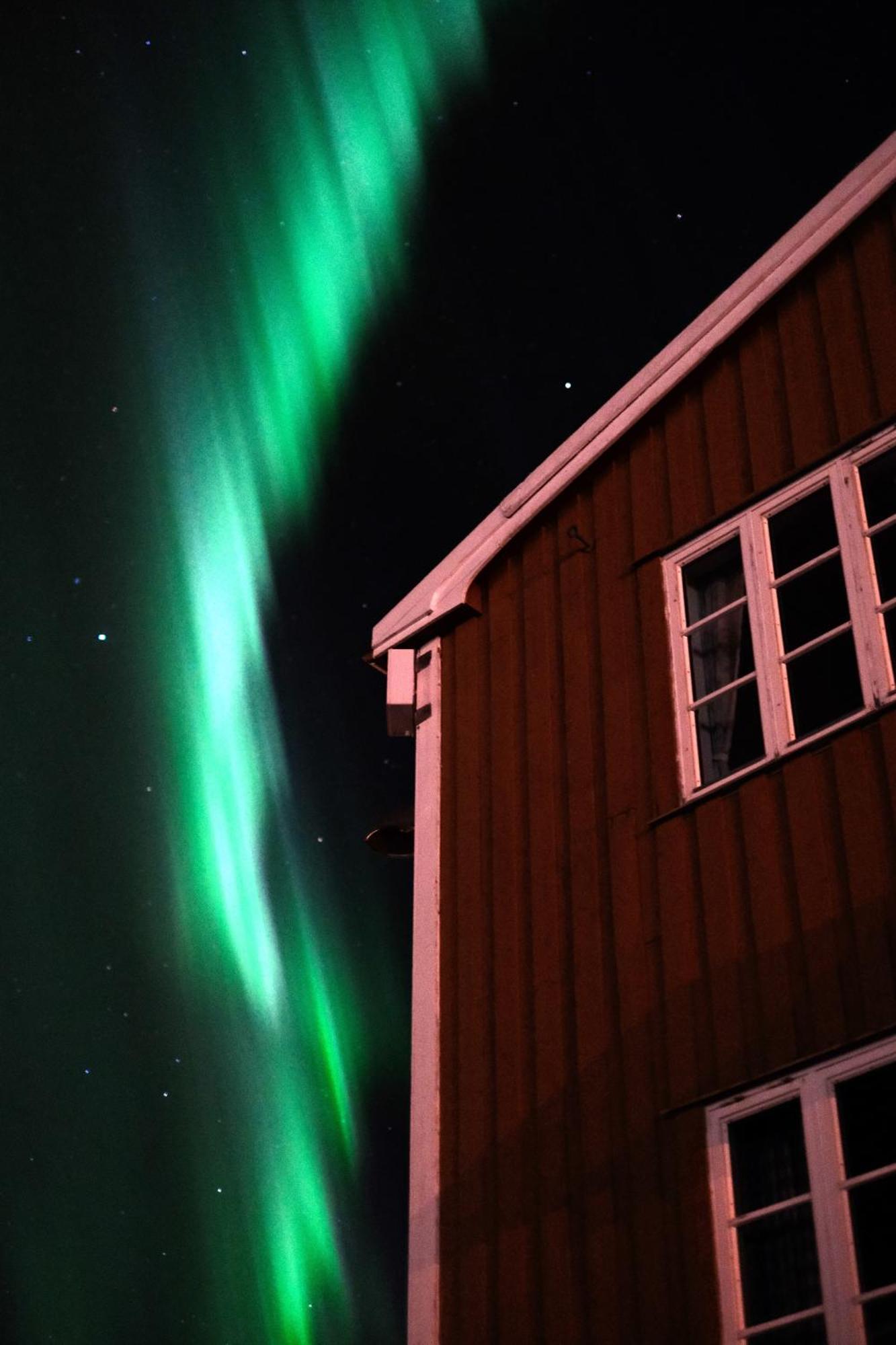 Stamsund Hostel Exterior foto