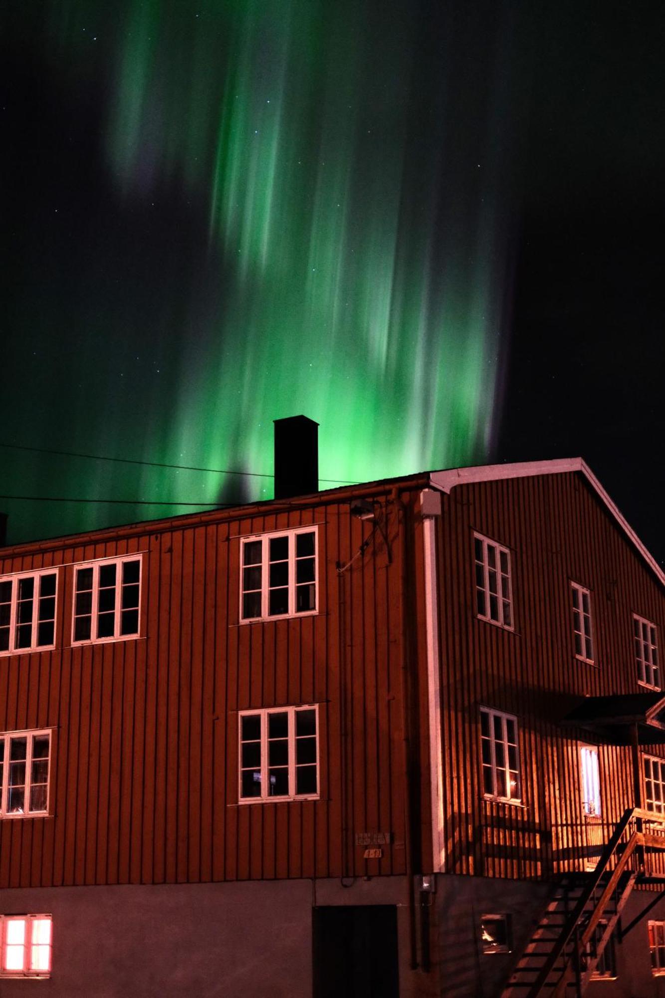 Stamsund Hostel Exterior foto