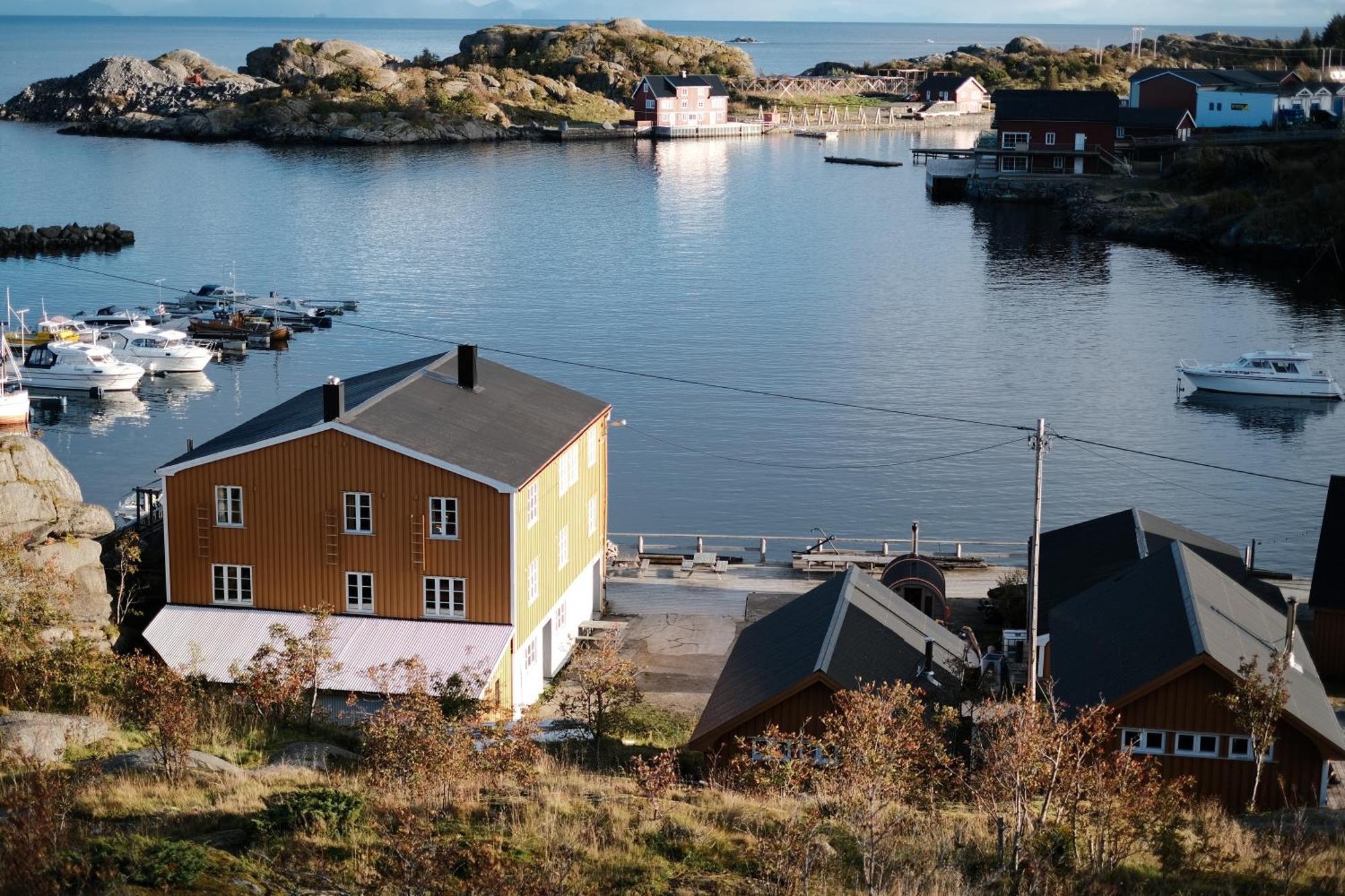 Stamsund Hostel Exterior foto